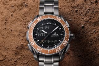 Omega's new Speedmaster X-33 Marstimer can keep track of time on both Earth and the Red Planet.