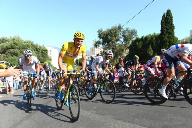 Marcel Kittel (Argos Shimano) lost his yellow jersey