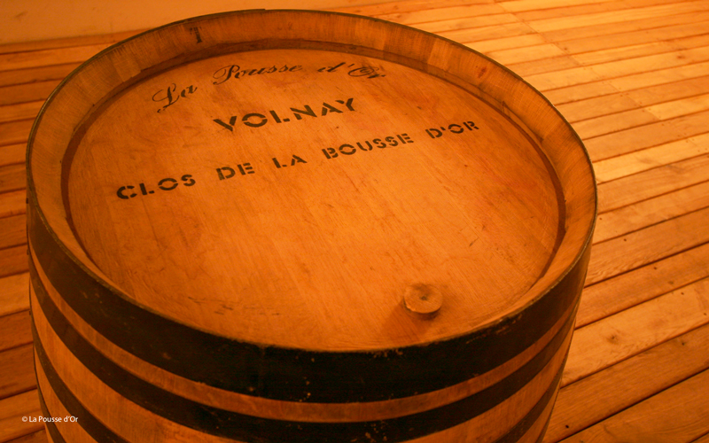 Domaine de la Pousse d'Or Volnay barrel