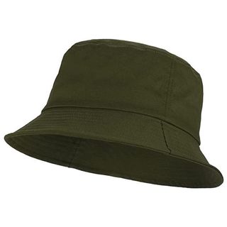 Khaki green bucket hat from Amazon