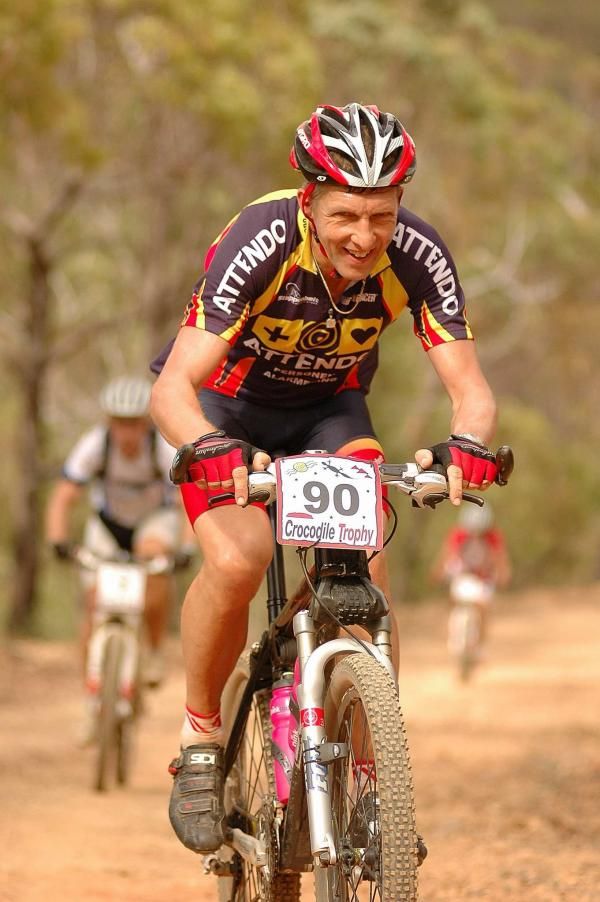 Marten Zeldenrust of The Netherlands enjoying his Crocodile Trophy experience