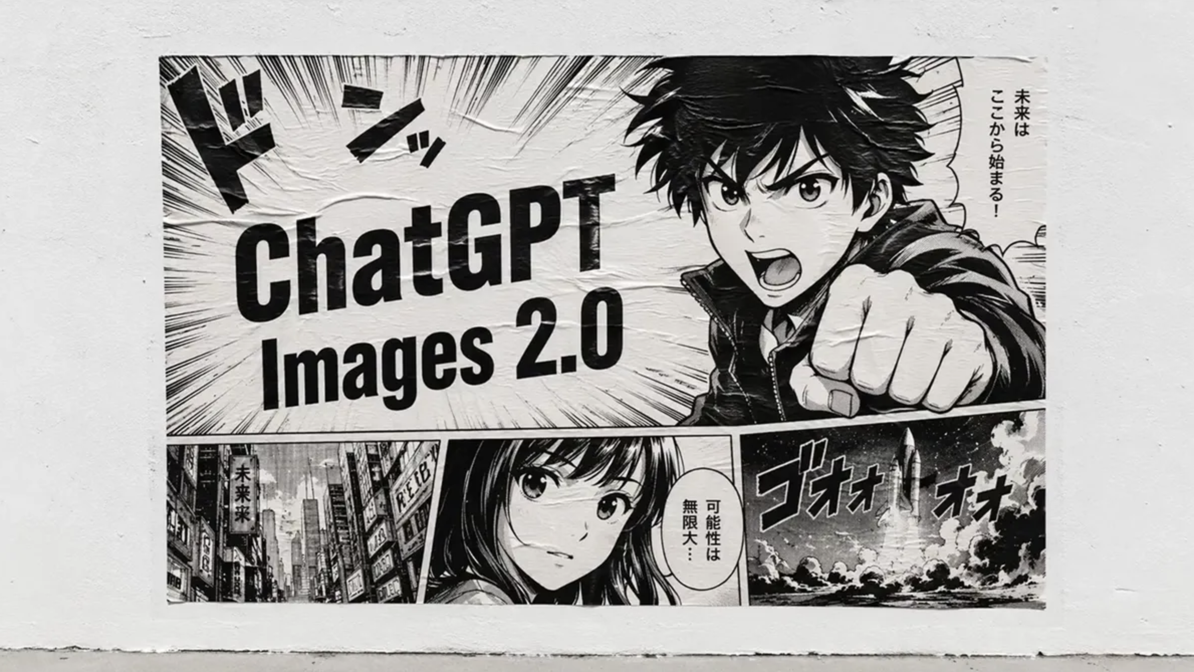 Promo image for ChatGPT images from OpenAI