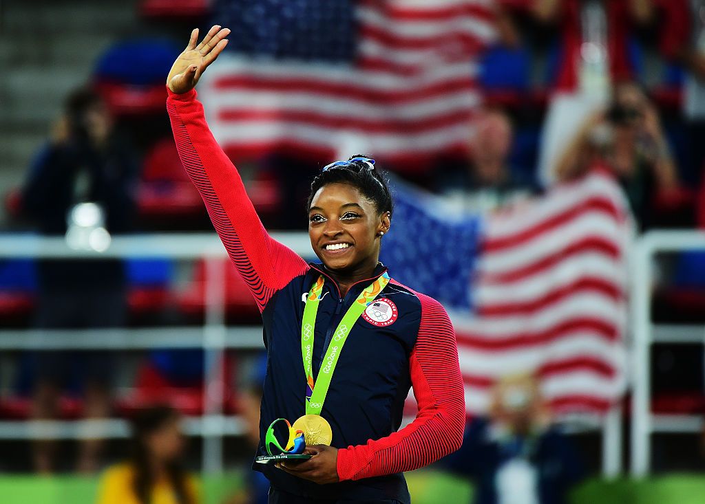 The first Simone Biles.