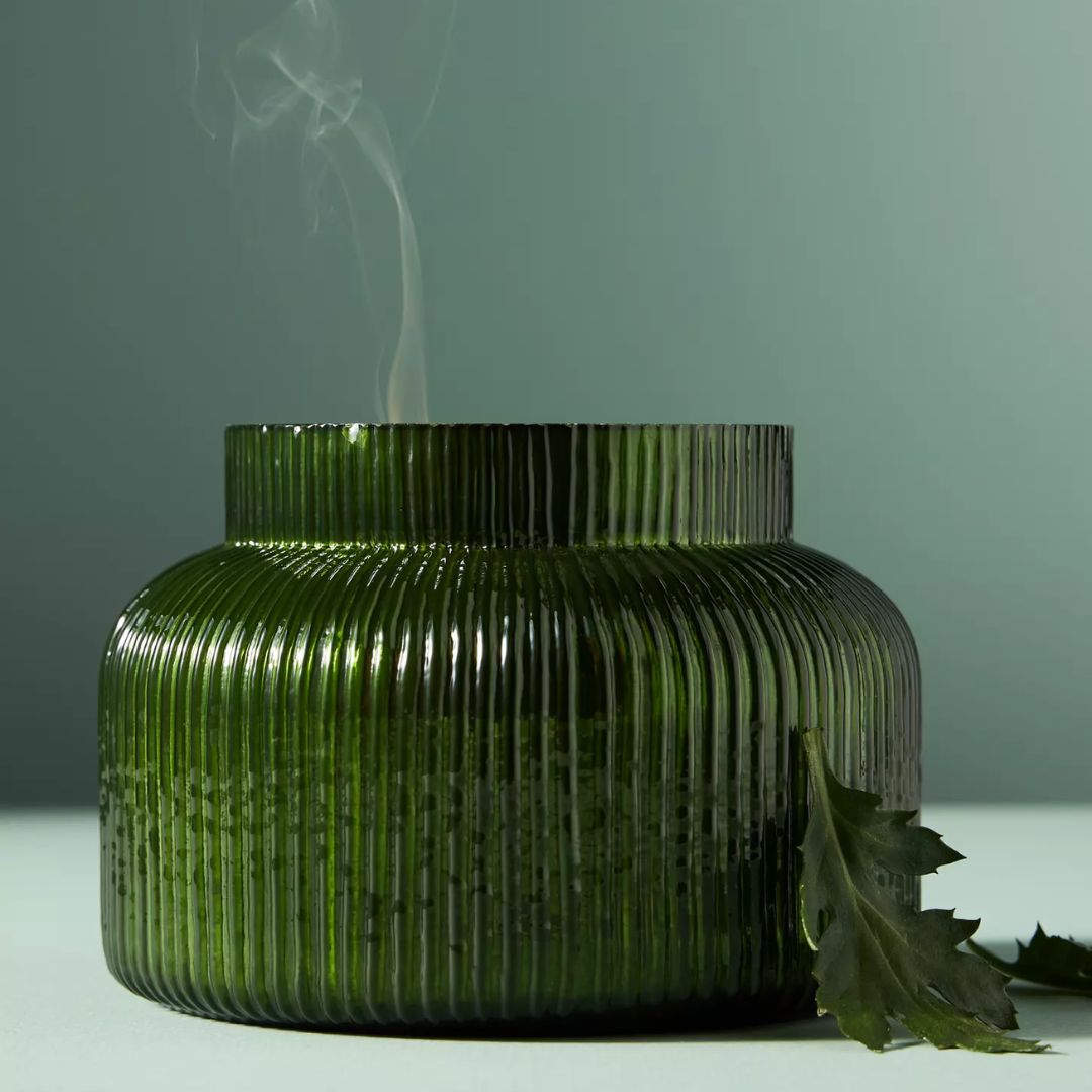 Anthropologie Fir &amp;amp; Firewood Jar Candle