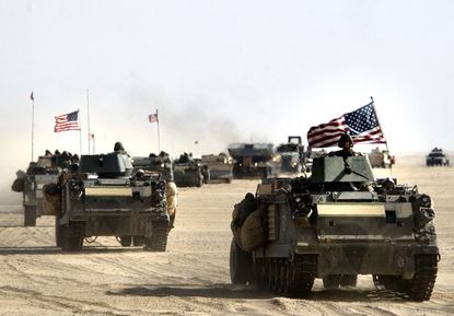 American forces in Iraq. 
