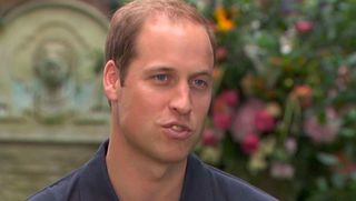 Prince William talks to Max Foster at CNN