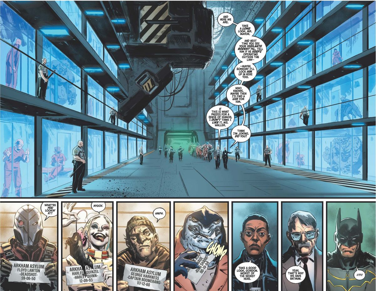 Pages from Suicide Squad: Kill Arkham Asylum #1
