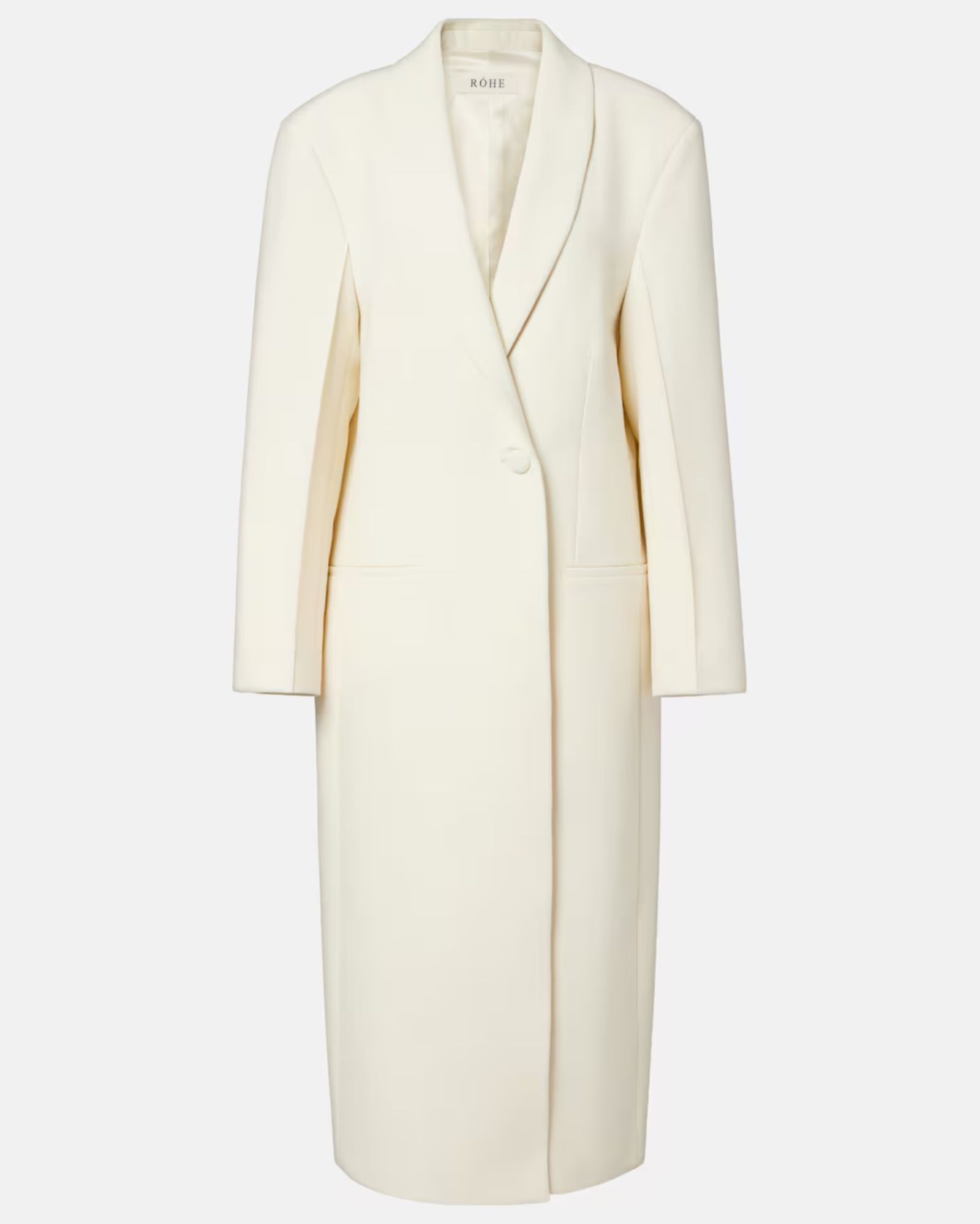 R&amp;oacute;he Single-breasted coat
