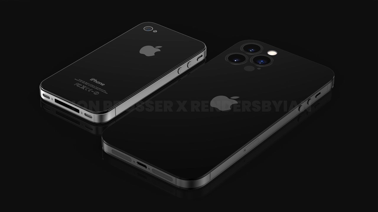 iPhone 14 renders by Front Page Tech and Ian Zelbo