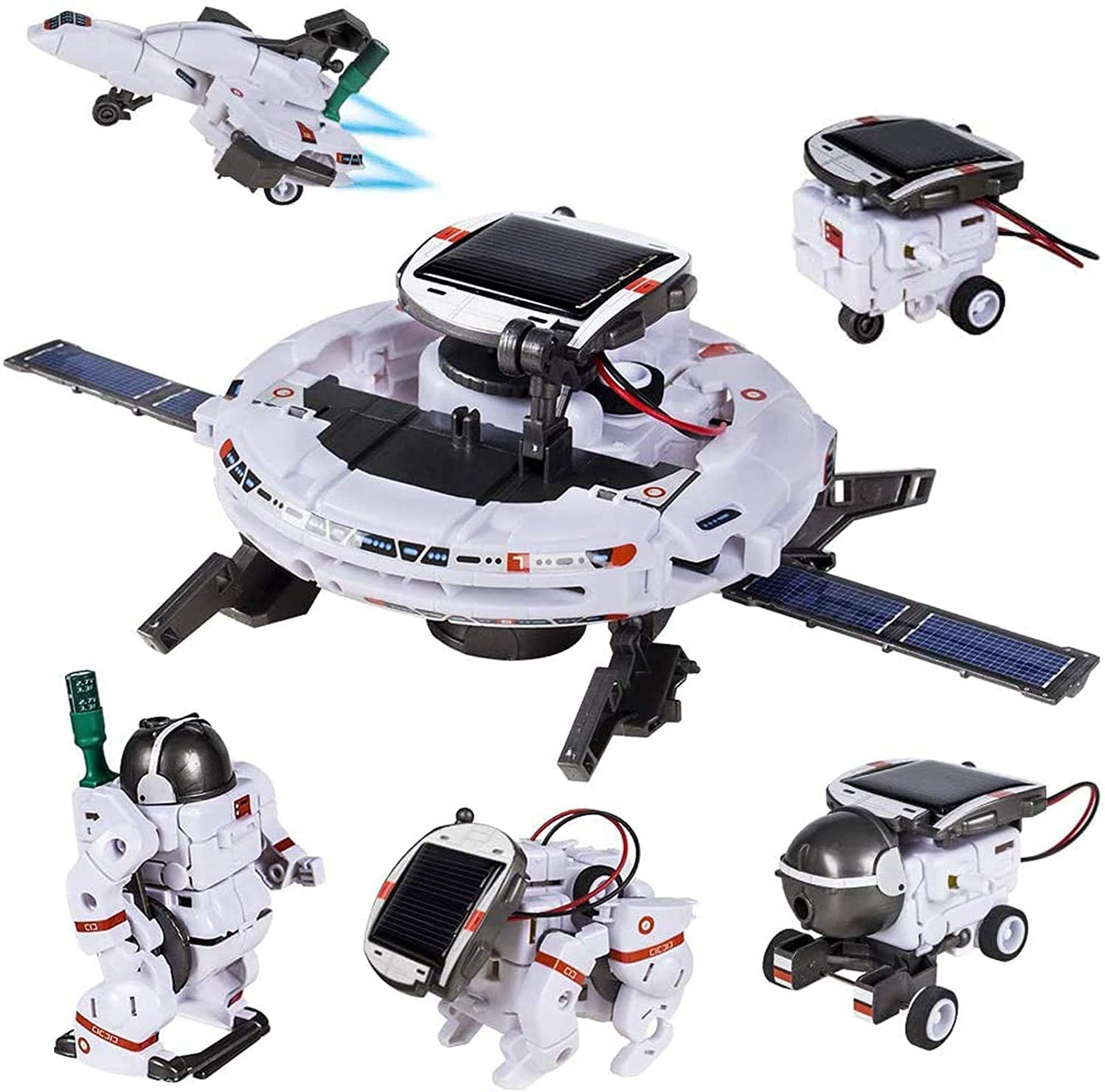 STEM Toys 6-in-1 Space Solar Robot Kit