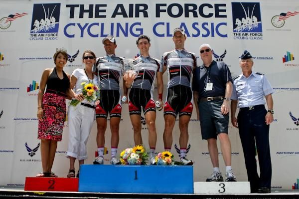 It was a United HealthCare sweep on the podium today.