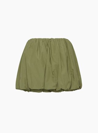 Collection Bubble Mini Skirt in Taffeta