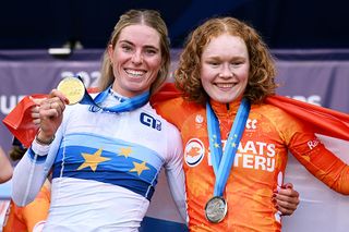'I was never worried about anything' - Vollering converts Dutch dominance into yet more championships succes in Slovenia