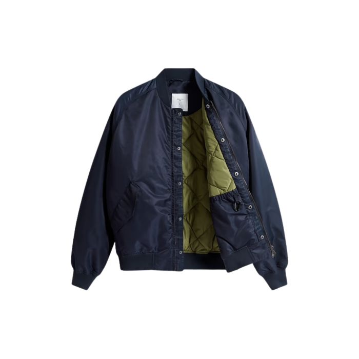 Percival, Bomber Jacket | Nylon | Midnight With Olive