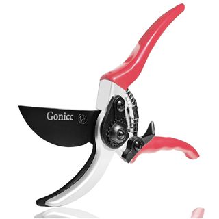 red handled Gonicc secateurs