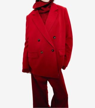 Image of red blazer