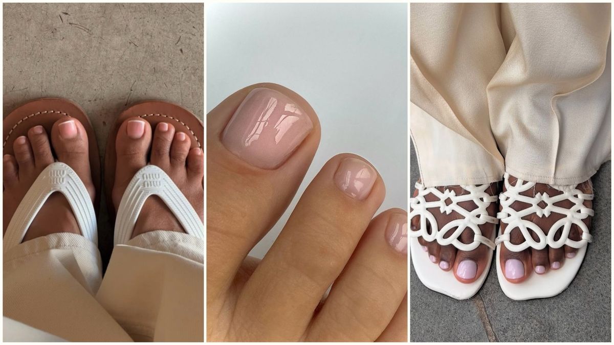 If You Consider Yourself a Nail Minimalist, Then You'll Love Wearing These 11 Pedicure Colours on Your Toes
