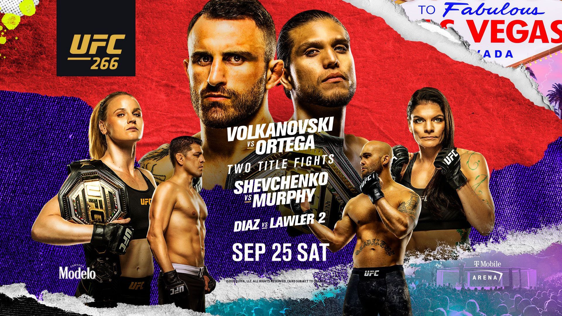 Ufc 266 Live Stream And How To Watch Volkanovski Vs Ortega Ppv For Free Online And On Tv Fight Card Start Time What Hi Fi