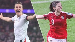 Ellen White of England and Sarah Zadrazil of Austria could both feature in the England vs Austria live stream