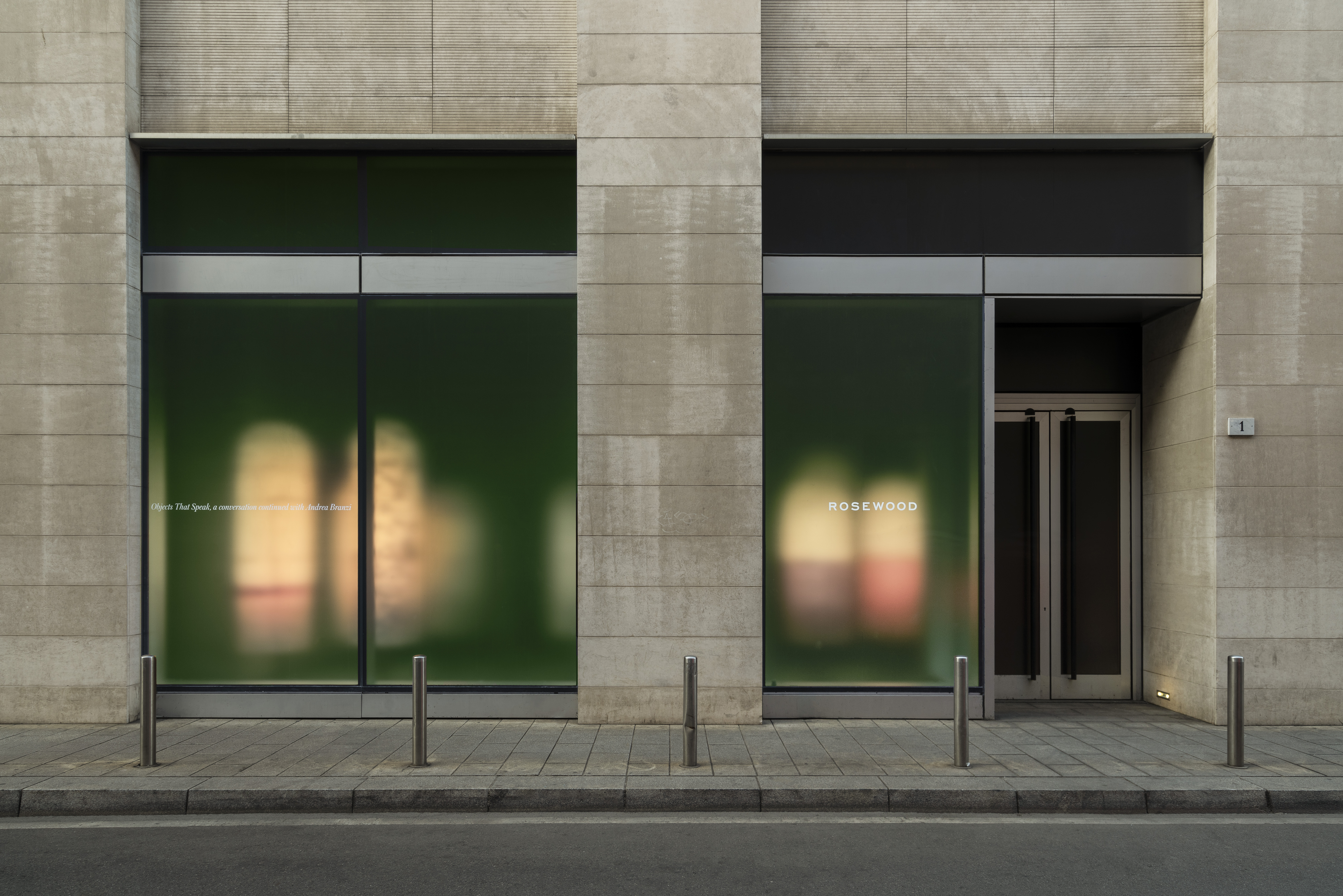 Rosewood installation featuring 15 lights by Andrea Branzi at Milan Design Week 2026