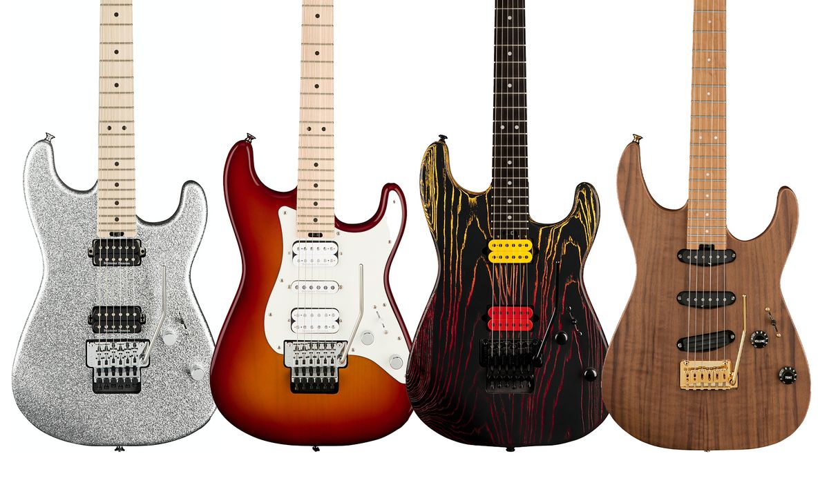 Four new-for-2022 finishes on Charvel&#039;s Pro-Mod line guitars