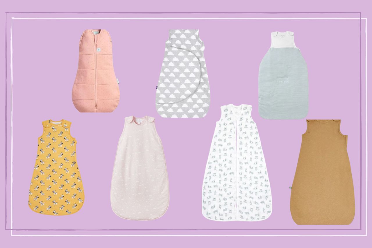 Our guide to the best baby sleeping bags including the Baby Snuzpouch Cloud Nine Sleeping Bag, Superlove Merino Secret Garden Sleeping Bag and more