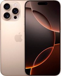 Apple iPhone 16 Pro Max (Preorder): from $1,199 up to $1,000 off @ T-Mobile w/ trade-in iPhone 16 Pro Max preorders ship to arrive between Oct.4-Oct. 8.