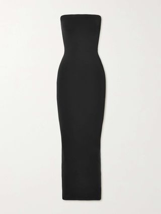 Fatal Strapless Stretch-Jersey Maxi Dress