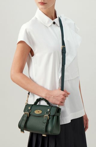 Mini Alexa Leather Satchel