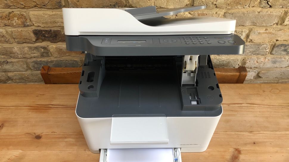 Hp color laser mfp 179fnw замена картриджей