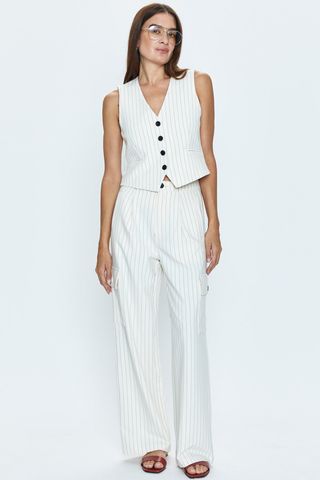 Vero Pinstripe Vests 