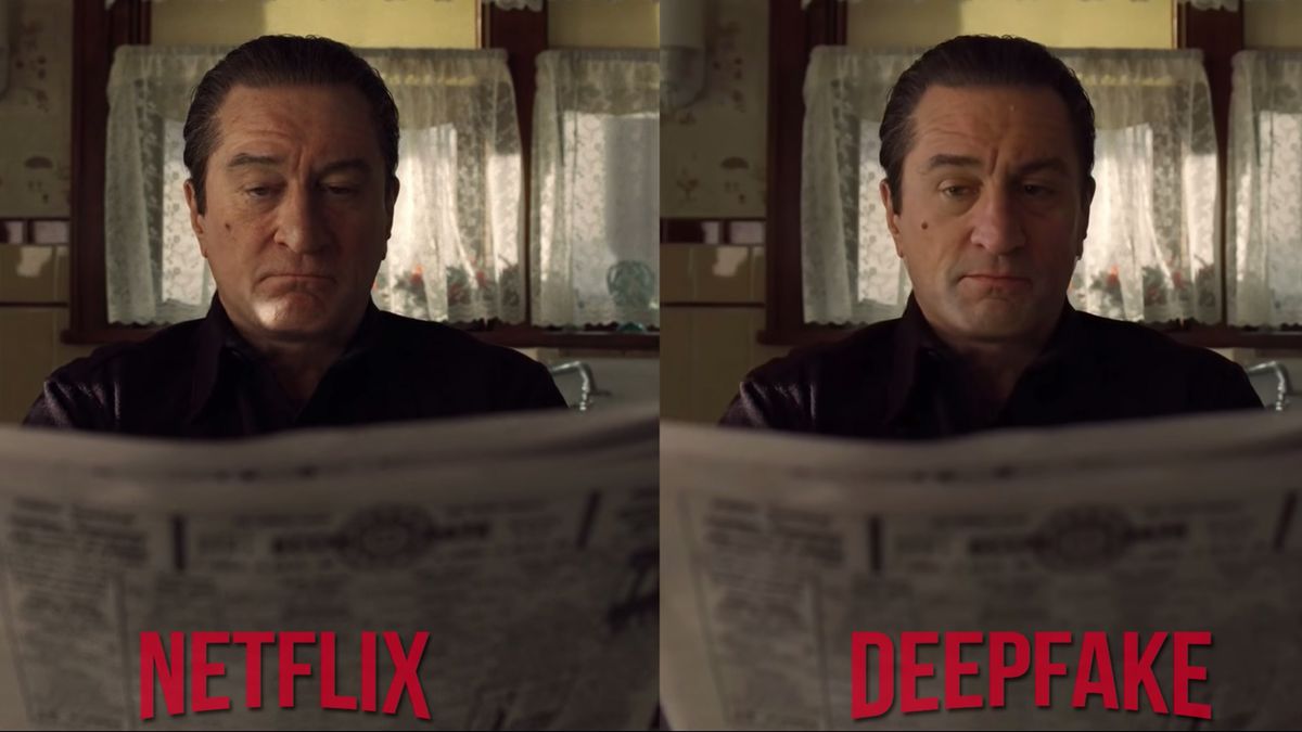 Spectacular The Irishman deepfake blows away the original
