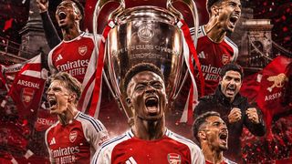 AI-generated image of footballers