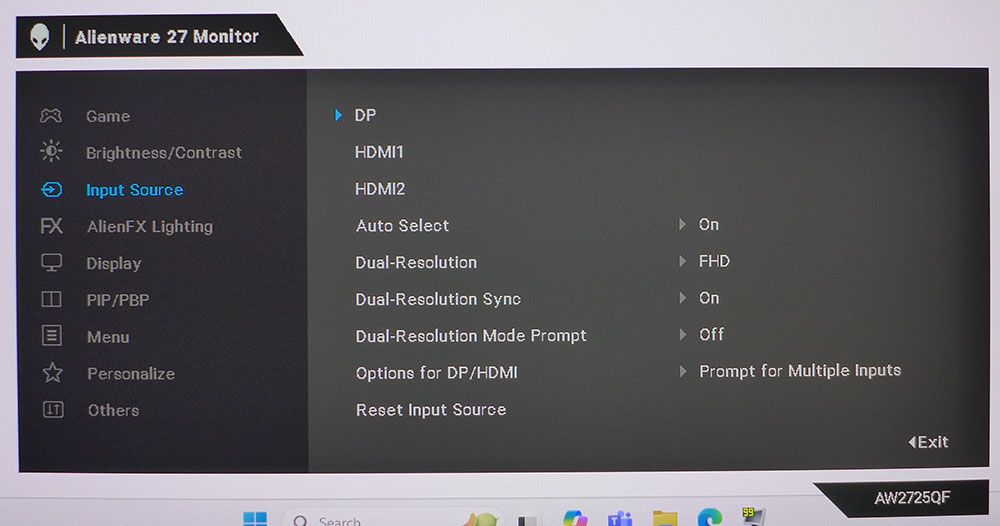 Alienware AW2725QF