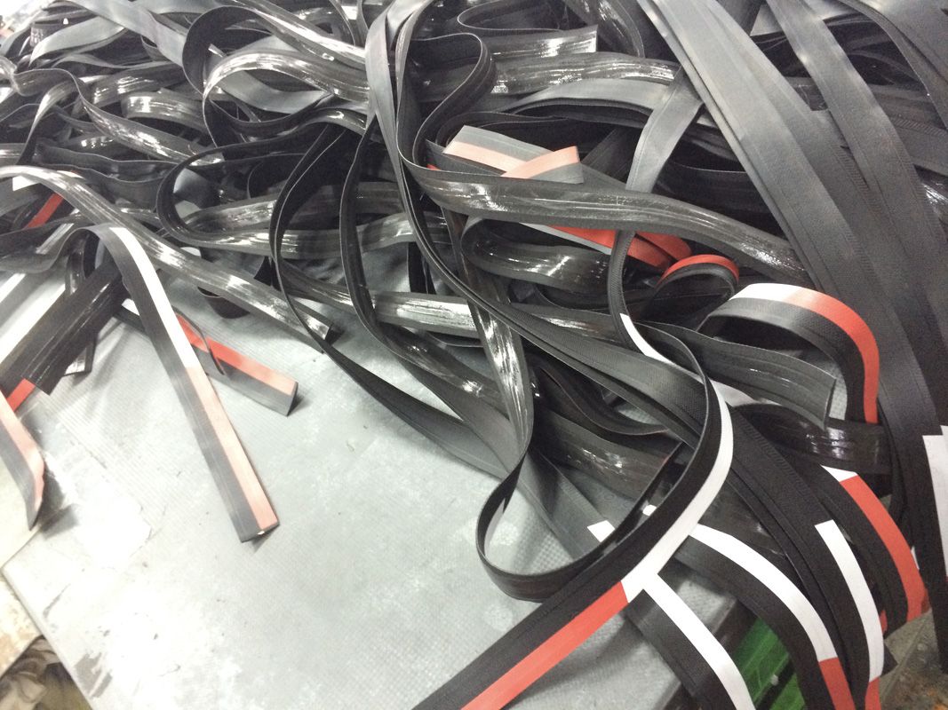 Bar tape is produced in massive quantities at Velo