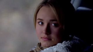 Hayden Panettiere is shown in a scene from Heroes.