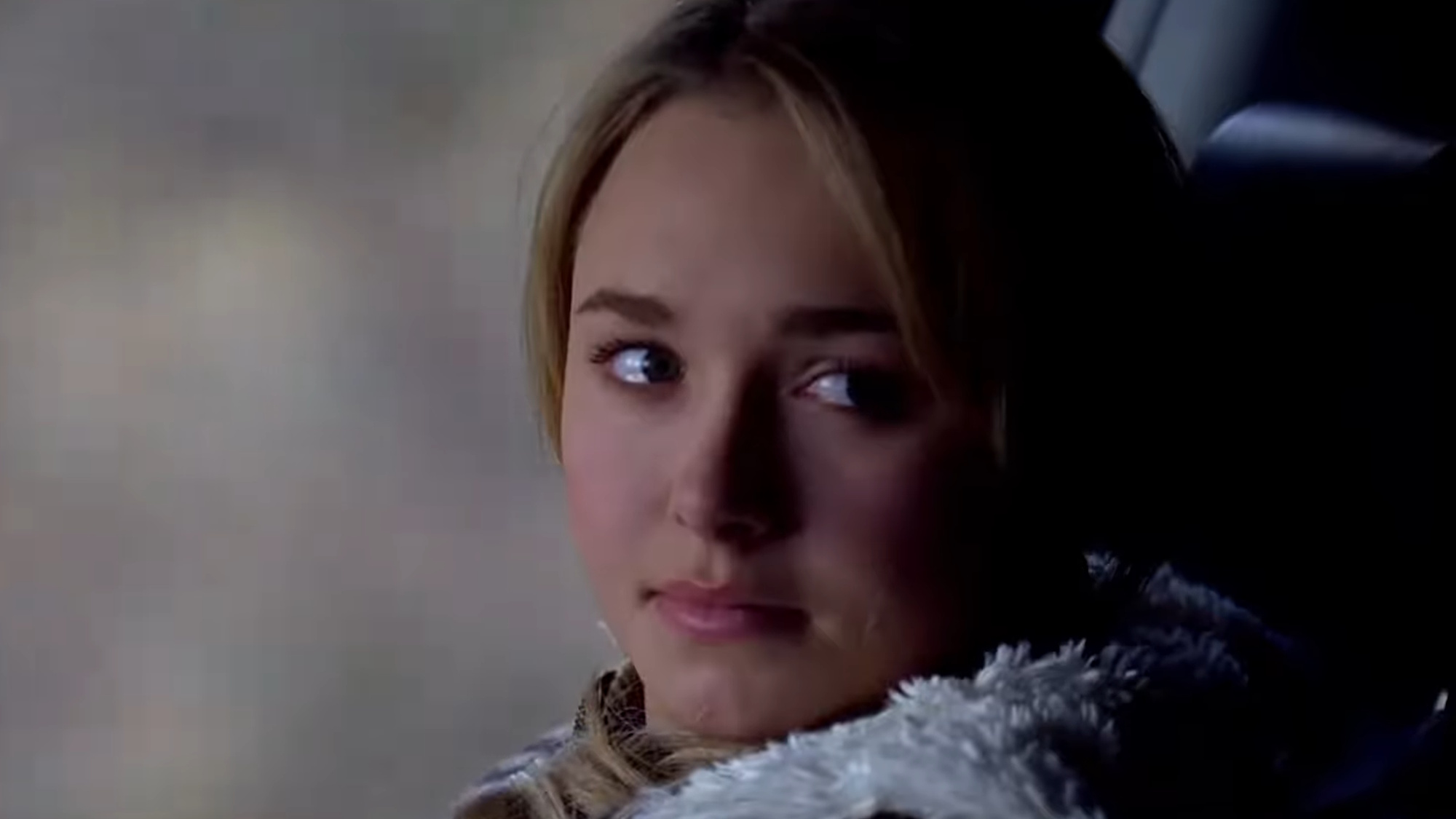 Hayden Panettiere is shown in a scene from Heroes.
