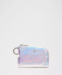 Lululemon Clippable Card Pouch Iridescent