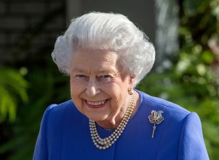 The Chelsea Iris Brooch was given to the Queen for her Diamond Jubilee