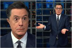 Stephen Colbert imitates Rudy Giuliani