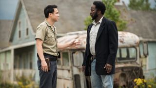 Ricky He and Harold Perrineau in From season 2