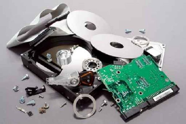 broken hard disk