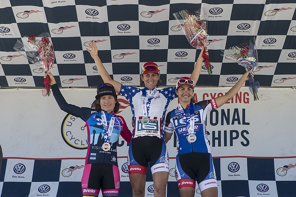Kristin Armstrong (Twenty16 p/b Sho-Air) wins USA Cycling Professional Time Trial Championships