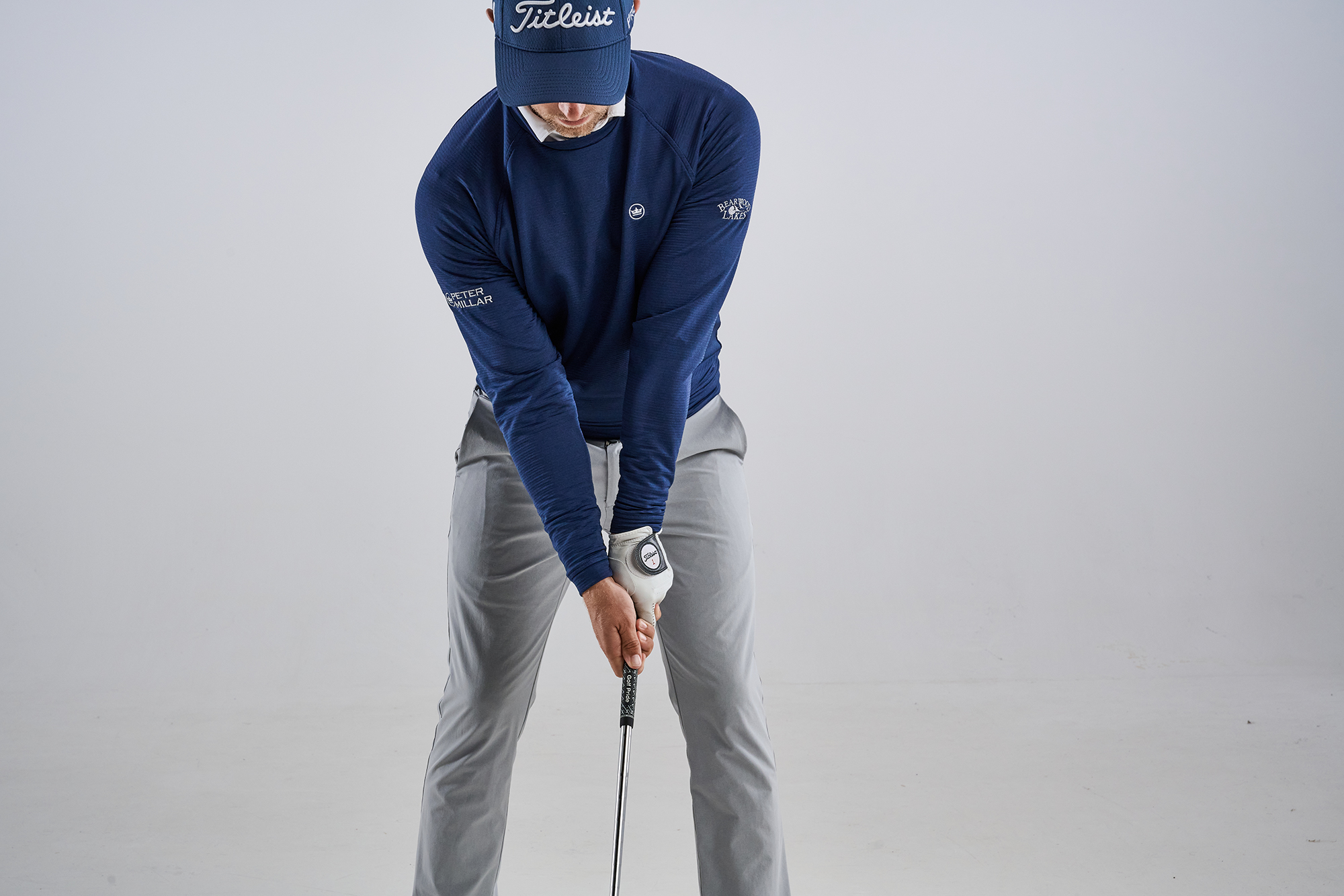 Alex Buckner with strong grip