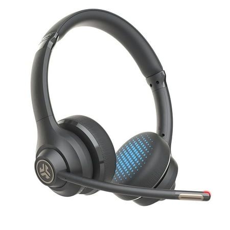 Jlab Go Work Wireless On-Ear Headset with Noise-Canceling Mic
