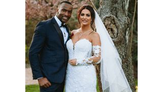 MAFS UK couple Jess and Pjay on their wedding day