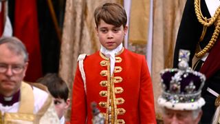Prince George of Wales at the coronation