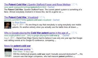 google search screenshot