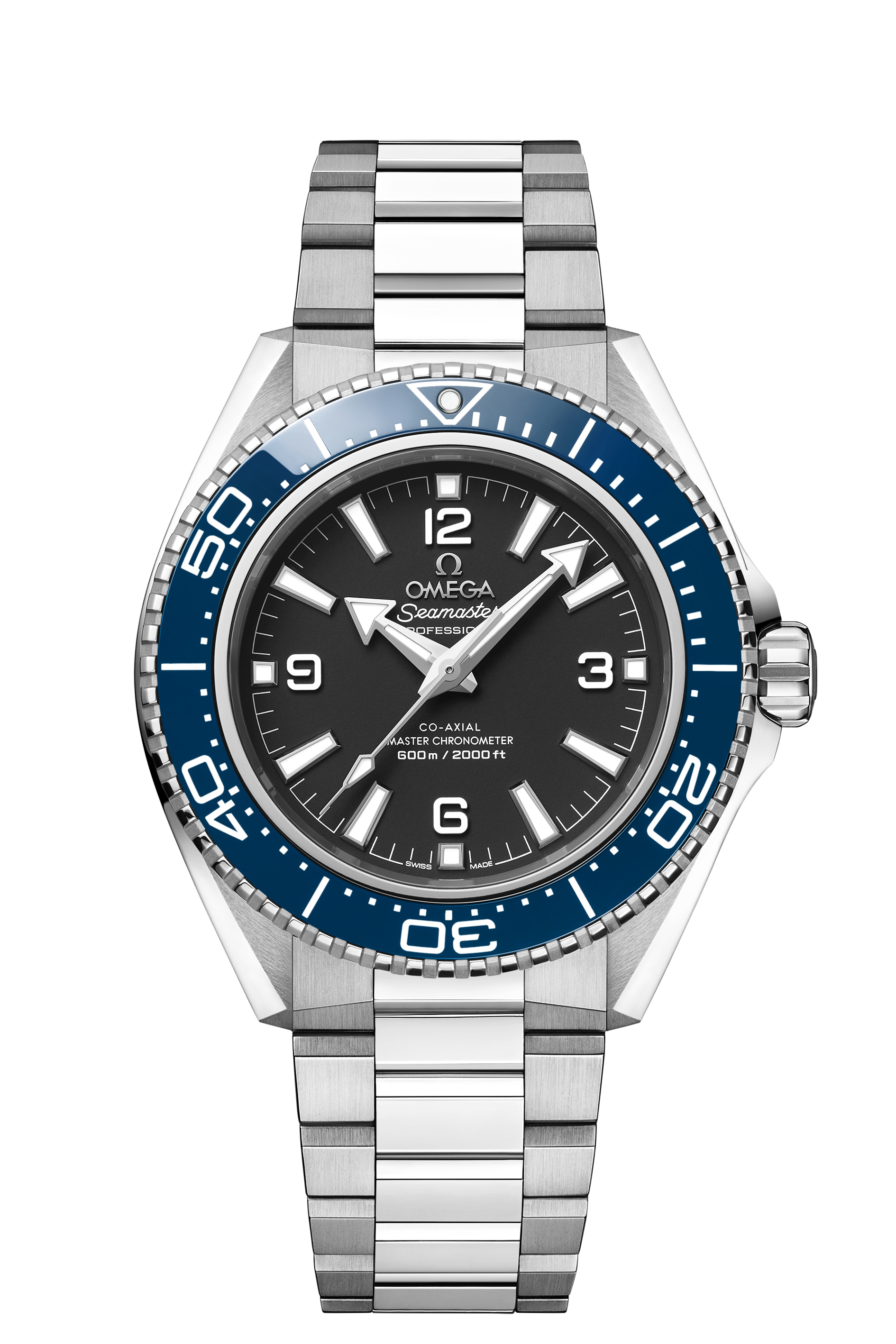 Omega, Planet Ocean 600m Seamaster Steel Master Chronometer Certified Watch 217.30.42.21.01.002