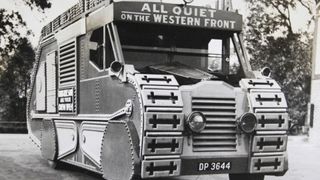 Truck advertising All Quiet on the Western Front